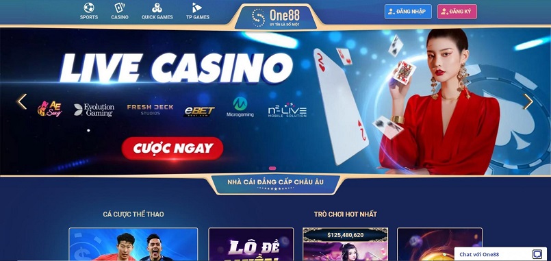 Casino Online - Giải pháp cá cược cực hấp dẫn chỉ có tại nhà cái One88b